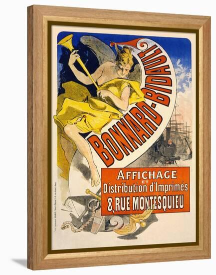 Bonnard Bidault-Jules Chéret-Framed Stretched Canvas
