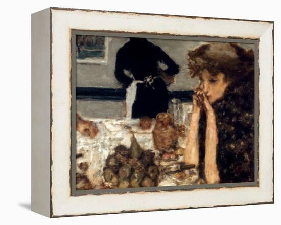 Bonnard: Breakfast, C1899-Pierre Bonnard-Framed Premier Image Canvas