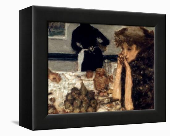 Bonnard: Breakfast, C1899-Pierre Bonnard-Framed Premier Image Canvas