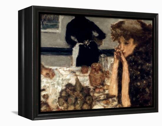 Bonnard: Breakfast, C1899-Pierre Bonnard-Framed Premier Image Canvas