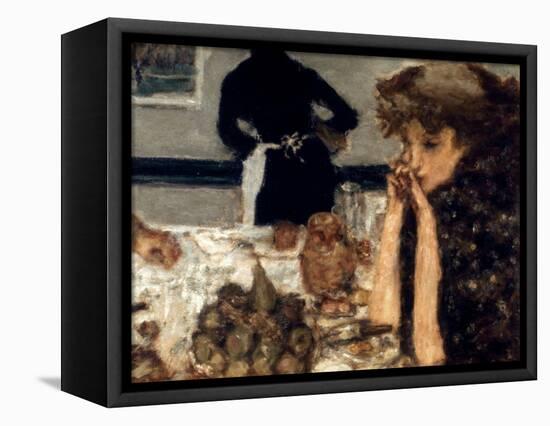 Bonnard: Breakfast, C1899-Pierre Bonnard-Framed Premier Image Canvas