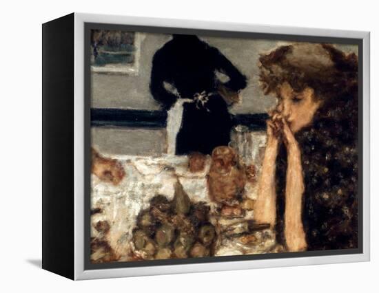 Bonnard: Breakfast, C1899-Pierre Bonnard-Framed Premier Image Canvas