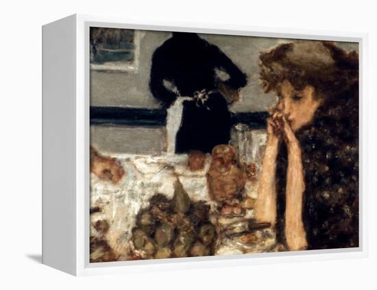 Bonnard: Breakfast, C1899-Pierre Bonnard-Framed Premier Image Canvas