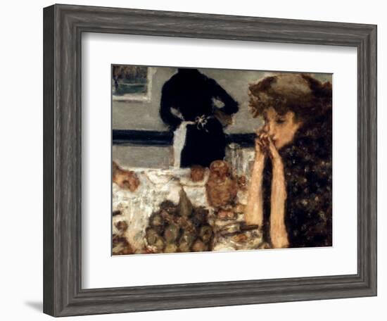 Bonnard: Breakfast, C1899-Pierre Bonnard-Framed Giclee Print