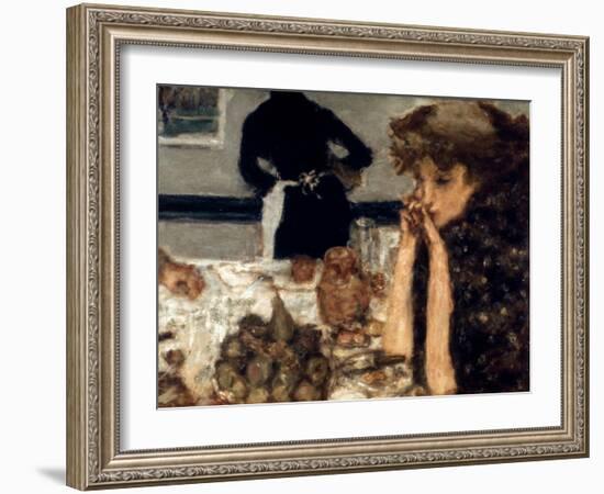 Bonnard: Breakfast, C1899-Pierre Bonnard-Framed Giclee Print