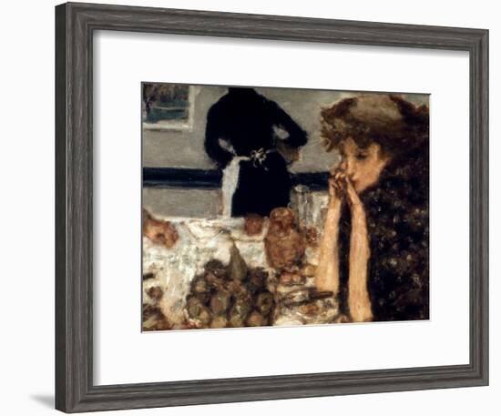 Bonnard: Breakfast, C1899-Pierre Bonnard-Framed Giclee Print