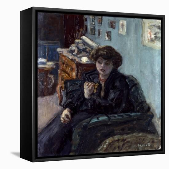 Bonnard: Lady, 19Th C-Pierre Bonnard-Framed Premier Image Canvas
