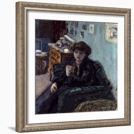 Bonnard: Lady, 19Th C-Pierre Bonnard-Framed Giclee Print