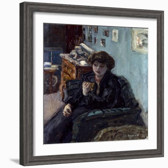 Bonnard: Lady, 19Th C-Pierre Bonnard-Framed Giclee Print