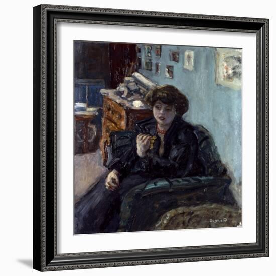 Bonnard: Lady, 19Th C-Pierre Bonnard-Framed Giclee Print