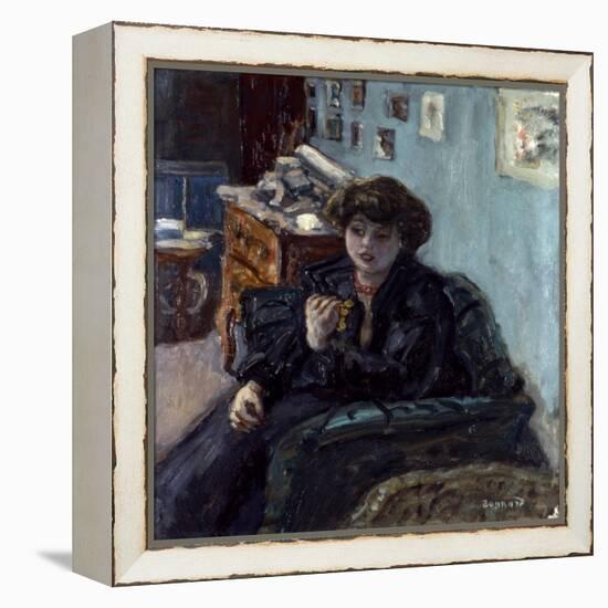 Bonnard: Lady, 19Th C-Pierre Bonnard-Framed Premier Image Canvas