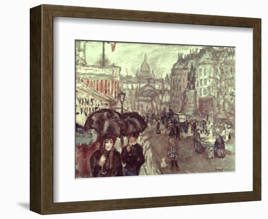 Bonnard: Place Clichy, C1895-Pierre Bonnard-Framed Giclee Print