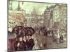 Bonnard: Place Clichy, C1895-Pierre Bonnard-Mounted Giclee Print