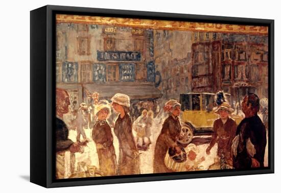 Bonnard: Place Clichy-Pierre Bonnard-Framed Premier Image Canvas