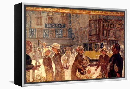 Bonnard: Place Clichy-Pierre Bonnard-Framed Premier Image Canvas