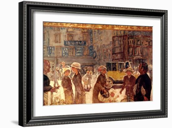 Bonnard: Place Clichy-Pierre Bonnard-Framed Giclee Print