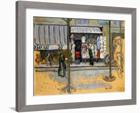 Bonnard: Street, C1902-Pierre Bonnard-Framed Giclee Print