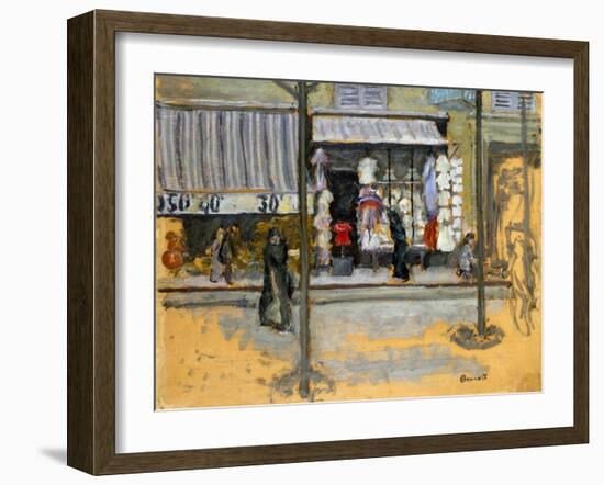 Bonnard: Street, C1902-Pierre Bonnard-Framed Giclee Print