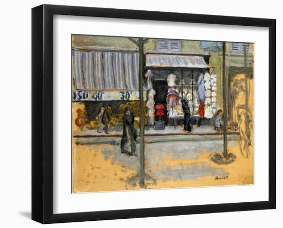 Bonnard: Street, C1902-Pierre Bonnard-Framed Giclee Print