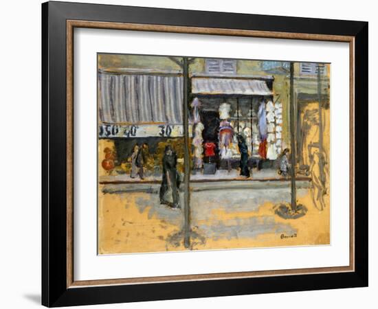 Bonnard: Street, C1902-Pierre Bonnard-Framed Giclee Print