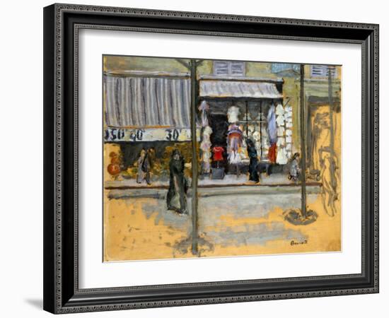 Bonnard: Street, C1902-Pierre Bonnard-Framed Giclee Print