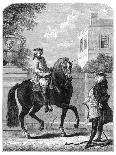 Louis XV at the Tuileries, Paris, 18th Century-Bonnardot-Laminated Giclee Print