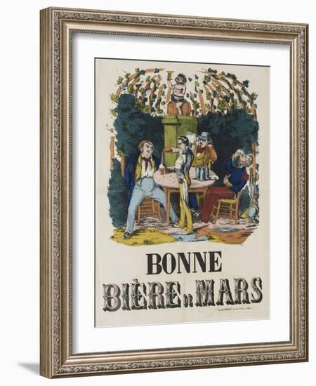 Bonne bière de Mars-null-Framed Giclee Print