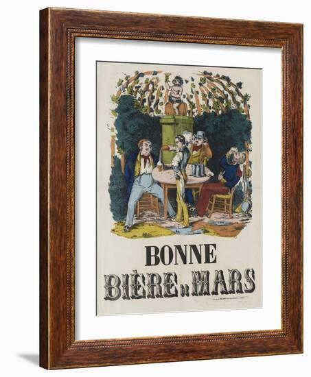 Bonne bière de Mars-null-Framed Giclee Print