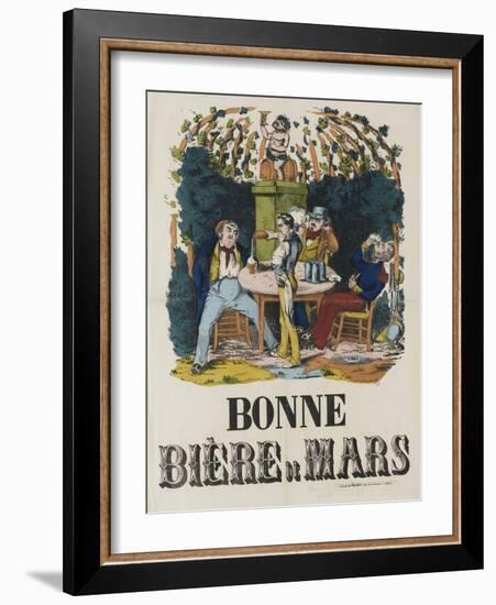 Bonne bière de Mars-null-Framed Giclee Print