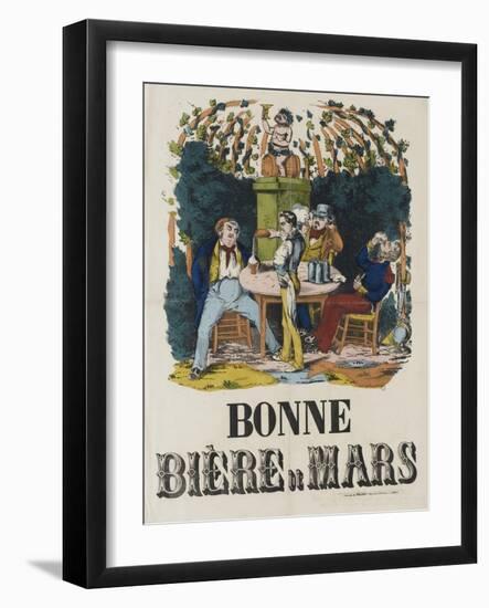 Bonne bière de Mars-null-Framed Giclee Print