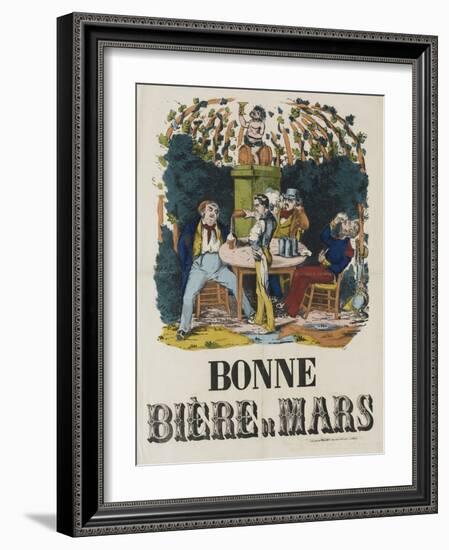 Bonne bière de Mars-null-Framed Giclee Print