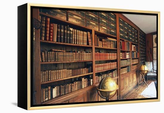 Bonneval Family's Archives, Chateau of Bonneval, Coussac-Bonneval, Limousin, France-null-Framed Premier Image Canvas