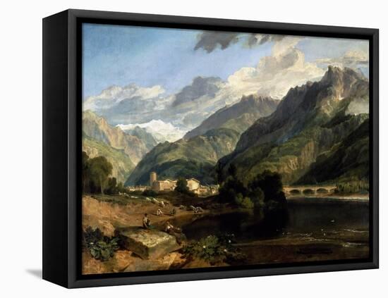 Bonneville, Savoy, 1803 (Oil on Canvas)-Joseph Mallord William Turner-Framed Premier Image Canvas