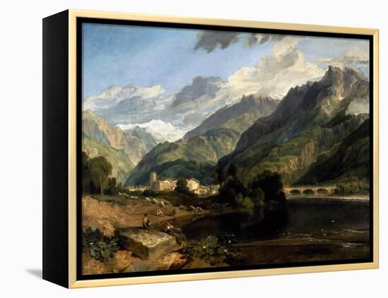 Bonneville, Savoy, 1803 (Oil on Canvas)-Joseph Mallord William Turner-Framed Premier Image Canvas