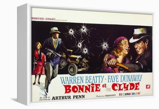 Bonnie and Clyde, (AKA Bonnie Et Clyde), 1967-null-Framed Stretched Canvas