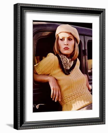 Bonnie and Clyde, Faye Dunaway, 1967-null-Framed Photo