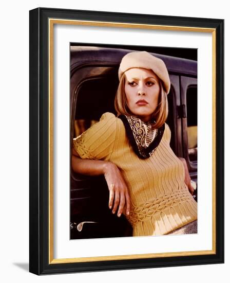 Bonnie and Clyde, Faye Dunaway, 1967-null-Framed Photo