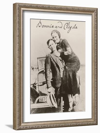 Bonnie and Clyde Ii-null-Framed Giclee Print