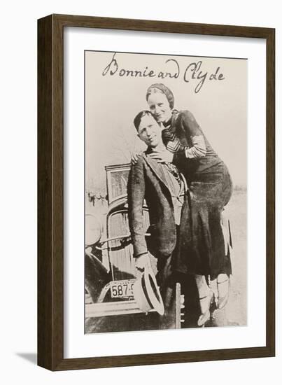 Bonnie and Clyde Ii-null-Framed Giclee Print