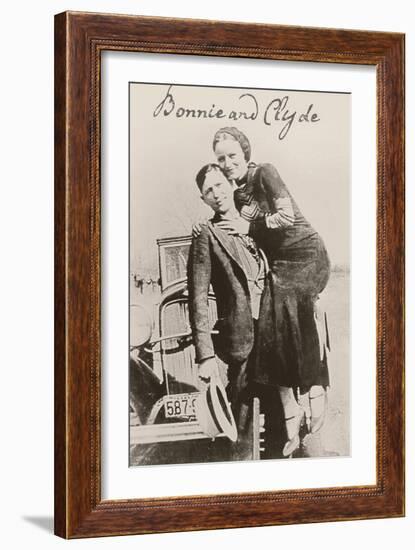 Bonnie and Clyde Ii-null-Framed Giclee Print