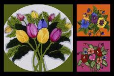 Flower Collage-Bonnie B. Cook-Giclee Print
