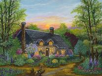 Sunset Cottage-Bonnie B. Cook-Premier Image Canvas