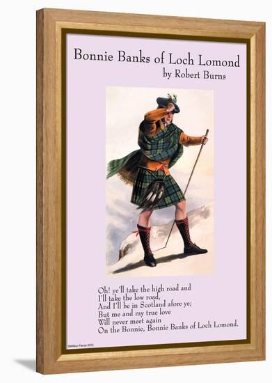 Bonnie Banks of Loch Lomond-null-Framed Stretched Canvas