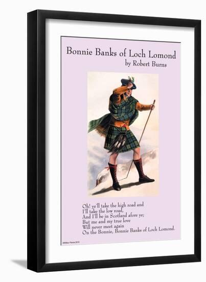 Bonnie Banks of Loch Lomond-null-Framed Art Print