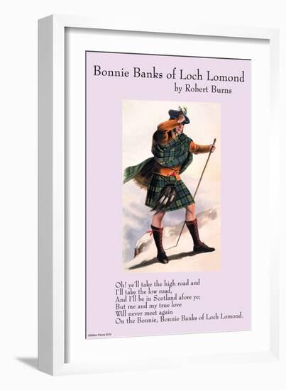 Bonnie Banks of Loch Lomond-null-Framed Art Print