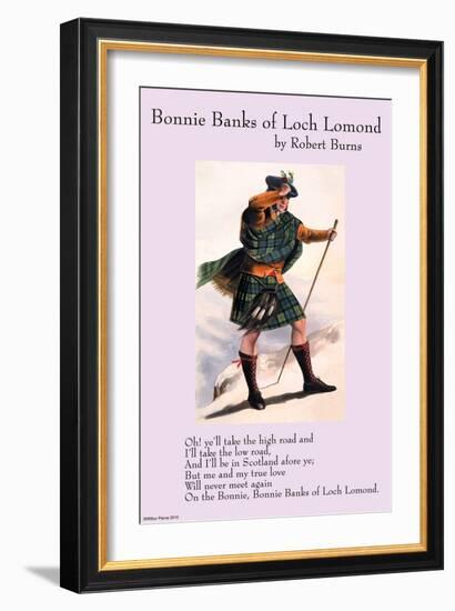 Bonnie Banks of Loch Lomond-null-Framed Art Print