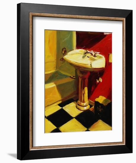 Bonnie's Sink-Pam Ingalls-Framed Giclee Print