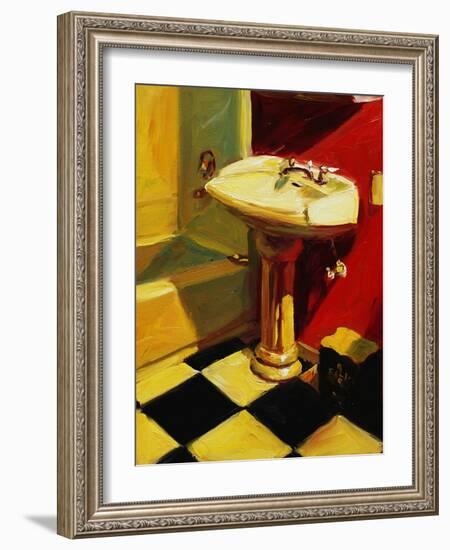 Bonnie's Sink-Pam Ingalls-Framed Giclee Print