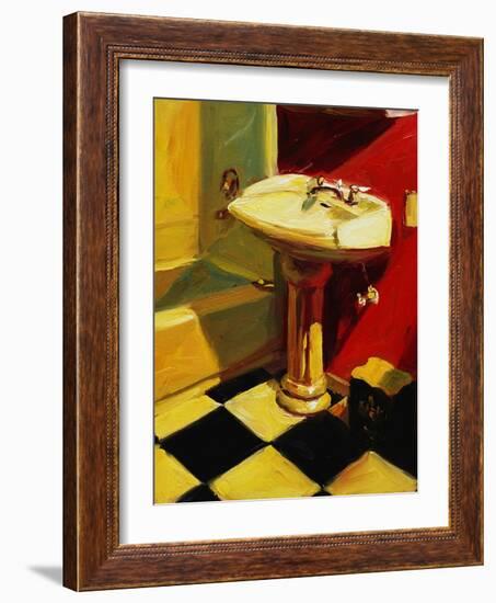 Bonnie's Sink-Pam Ingalls-Framed Giclee Print