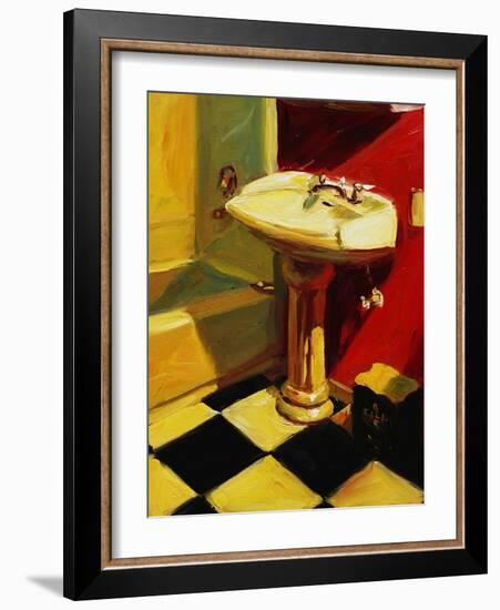 Bonnie's Sink-Pam Ingalls-Framed Giclee Print